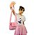 BOLSA FELPADO PELINHO ROSA - Imagem 1