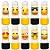 Mini Tubete para Lembrancinha Festa Emoji - Sortida - 20 unidades - Lembrafesta - Imagem 1