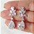 Brinco Noiva Zirconia Pendurado Prata Debutante Luxo Gota - Imagem 3