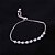Pulseira Bracelete Prata Com Zircônia Noiva Debutante Gota - Imagem 4