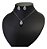 Conjunto Colar Brinco Noiva Pedra Zirconia Prata Dourad Gota - Imagem 14