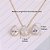 Conjunto Colar Brinco Noiva Pedra Zirconia Prata Dourad Gota - Imagem 18