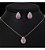 Conjunto Colar Brinco Noiva Pedra Zirconia Prata Dourad Gota - Imagem 15