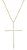 Colar Cruz Crucifixo Grande Pedra Zirconia Dourado Ou Prata - Imagem 1