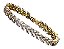 Pulseira Bracelete Dourada Com Zircônia Noiva Debutante - Imagem 3