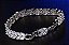 Pulseira Bracelete Prata Com Zircônia Noiva Debutante Luxo - Imagem 5
