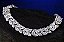 Pulseira Bracelete Prata Com Zircônia Noiva Debutante Luxo - Imagem 6