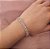 Pulseira Bracelete Dourada Rosê Com Zircônia Noiva Debutante - Imagem 6