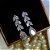 Brinco Noiva Pedra Zirconia Gota Debutante Delicado Pequeno - Imagem 2