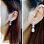 Brinco Noiva Pedra Zirconia Gota Debutante Delicado Pequeno - Imagem 3