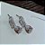 Brinco Noiva Pedra Zirconia Gota Debutante Delicado Pequeno - Imagem 4