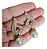 Brinco Noiva Zirconia Perola Pendurado Dourado Rosê Festa - Imagem 5