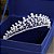 Coroa Tiara Dourada Arranjo Cabelo Noiva Zirconia E Perola - Imagem 8