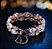 Pulseira Bracelete Prata Com Zircônia Noiva Debutante Gota - Imagem 2
