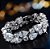 Pulseira Bracelete Prata Com Zircônia Noiva Debutante Gota - Imagem 5