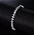 Pulseira Bracelete Prata Com Zircônia Noiva Debutante Luxo - Imagem 5