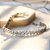 Pulseira Bracelete Prata Com Zircônia Noiva Debutante Luxo - Imagem 6
