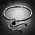 Pulseira Bracelete Prata Com Pedra Zircônia Noiva Debutante - Imagem 3