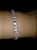 Pulseira Bracelete Prata Com Pedra Zircônia Noiva Debutante - Imagem 6