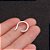 Piercing Argola Falso Fake Pressão Pedra Zircônia Orelha - Imagem 6