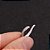 Piercing Argola Falso Fake Pressão Pedra Zircônia Orelha - Imagem 5