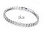 Pulseira Bracelete Prata Com Zircônia Noiva Debutante Barata - Imagem 5