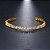Pulseira Bracelete Prata Ou Dourada Zircônia Noiva Debutante - Imagem 5