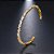 Pulseira Bracelete Prata Ou Dourada Zircônia Noiva Debutante - Imagem 4