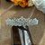 Coroa Tiara Porta Coque Cabelo Noiva Prata Pedra Zirconia - Imagem 6