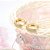Brinco Argola Pedra Zirconia Dourado F. Ouro 18k  12 Mm - Imagem 4