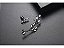 Brinco Ear Cuff Pedra Zirconia Rodio Negro Festa Debutante - Imagem 7
