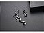Brinco Ear Cuff Pedra Zirconia Rodio Negro Festa Debutante - Imagem 6