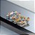 Brinco Ear Cuff Noiva Pedra Zirconia Colorido Festa 15 Anos - Imagem 3