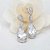 Brinco Noiva Pedra Zirconia Prata Festa Gota Luxo Debutante - Imagem 3