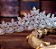 Coroa Tiara Cabelo Noiva Prata Zirconia Princesa Luxo Linda - Imagem 4