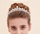 Coroa Tiara Cabelo Noiva Dourada Zirconia Princesa Linda - Imagem 6