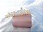 Coroa Tiara Cabelo Noiva Dourada Zirconia Princesa Linda - Imagem 2