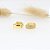 Brinco Argola Pedra Zircônia Dourado Folheado Ouro 18k 6 Mm - Imagem 6
