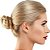 Brinco Argola Pedra Zirconia Folheado Prata Conch 10 Mm - Imagem 2