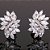 Brinco De Zirconia Noiva Festa Madrinha Casamento Prata Fixo - Imagem 7