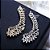 Brinco Ear Cuff Noiva Pedra Zirconia Dourado Festa Debutante - Imagem 6