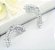 Brinco Ear Cuff Noiva Pedra Zirconia Prata Festa Debutante - Imagem 3