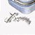 Brinco Ear Cuff Noiva Zirconia Perola Prata Festa Debutante - Imagem 4