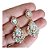 Brinco Noiva Dourado Pedra Zirconia Festa Luxo Folheado Ouro - Imagem 1