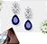 Brinco Noiva Pedra Zirconia Dourado Ou Prata Gota Debutante - Imagem 18