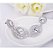 Brinco Noiva Pedra Zirconia Prata Debutante Pendurado Gota - Imagem 3