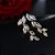 Brinco Noiva Zirconia Dourado Rosê Festa Debutante Pendurado - Imagem 5