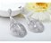 Brinco Noiva Zirconia Prata Formatura Debutante Gota Grande - Imagem 2