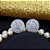Brinco Zirconia Noiva Prata Pequeno Redondo Delicado Barato - Imagem 4