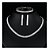 Colar Chocker Riviera Brinco Pulseira Noiva Zircônia Festa - Imagem 1